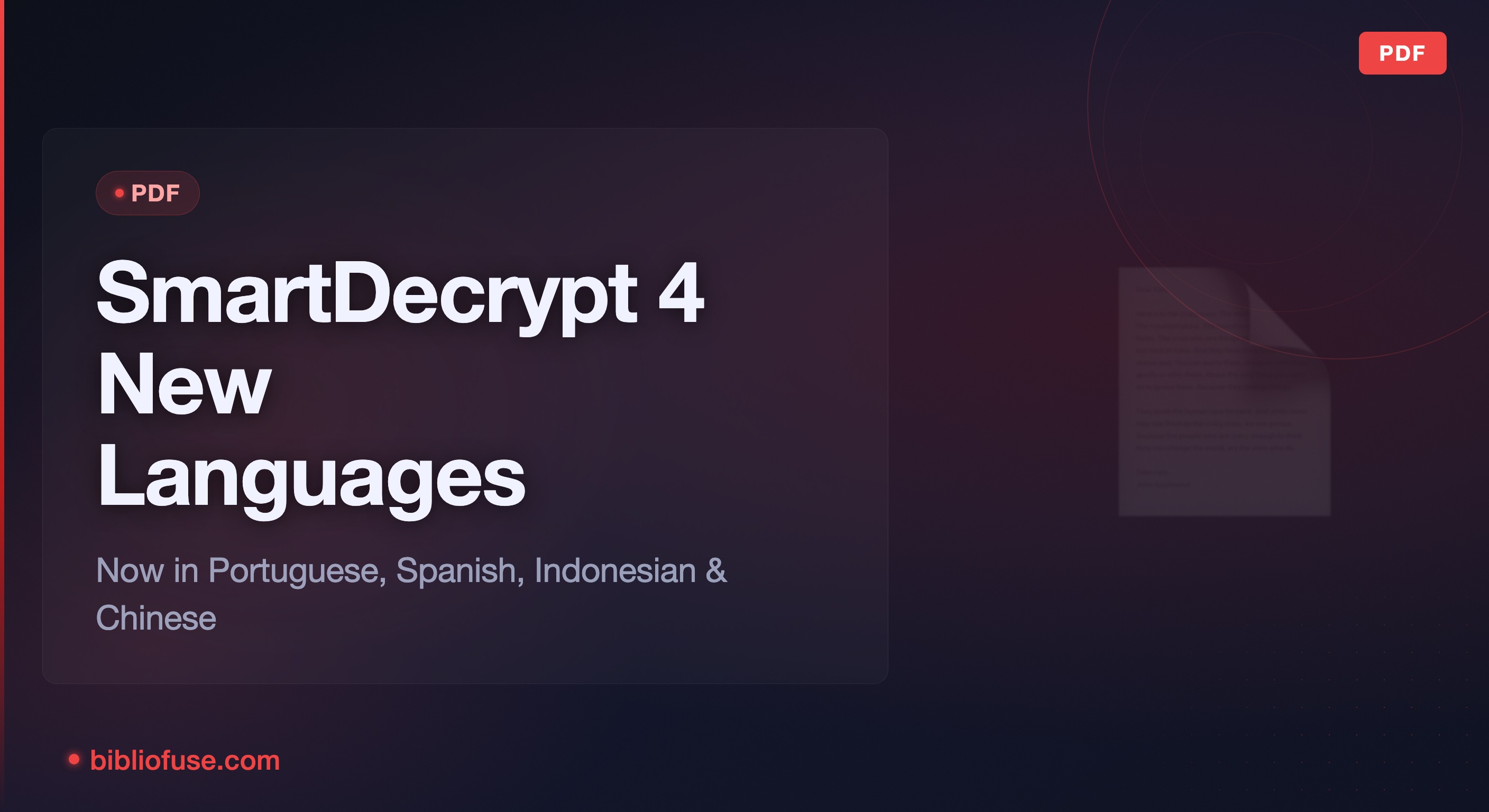SmartDecrypt PDF ZIP: 4 Bahasa Baharu